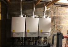 3 heating boiler installation